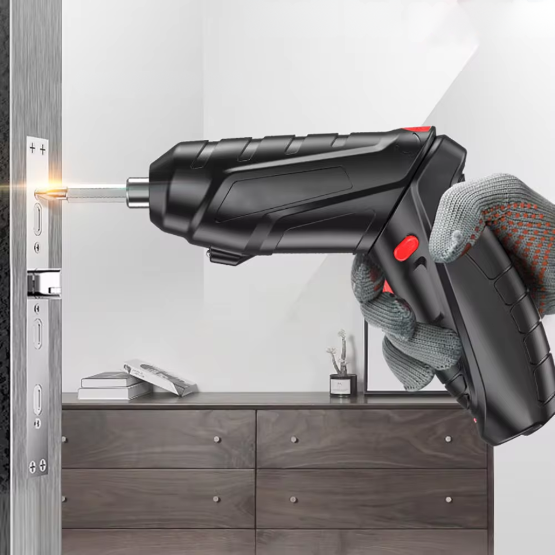 Portable Cordless Screwdriver - Compact Tool, Strong Power - Befez