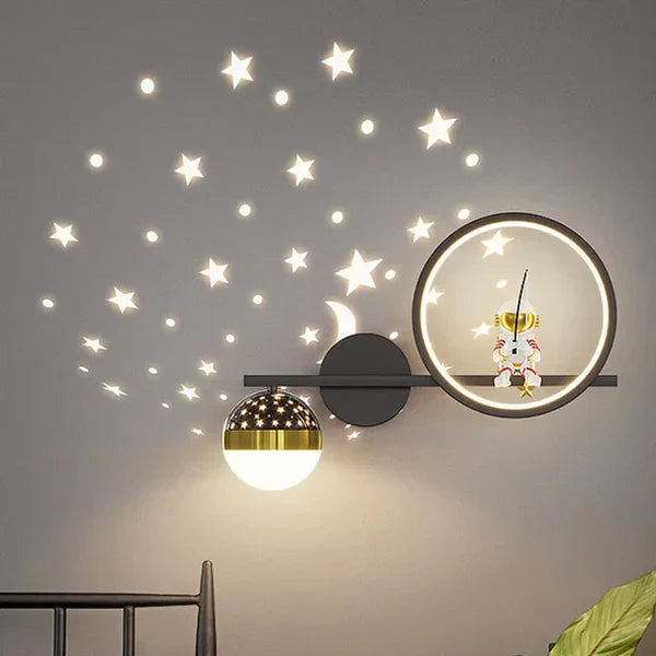 Colorful Kids Room Wall Lamp