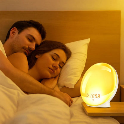 Wake Up Light Alarm Clock - Simulate Sunrise