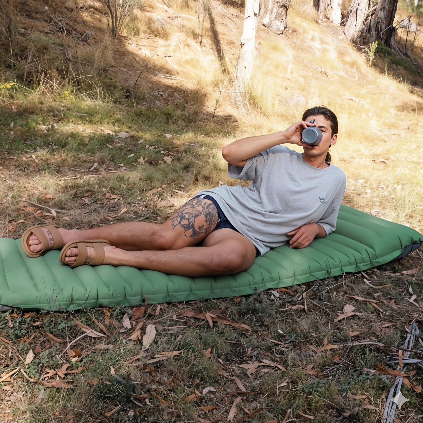 Compact Air Bed Outdoor Sleeping Mattress