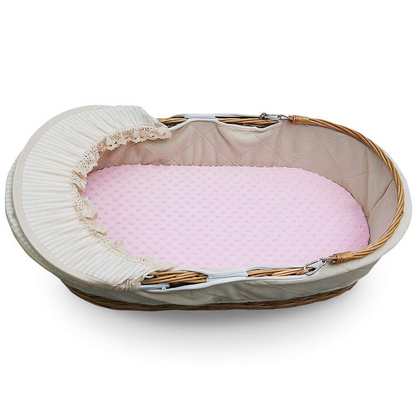 Comfy Moses Basket Pad Cover