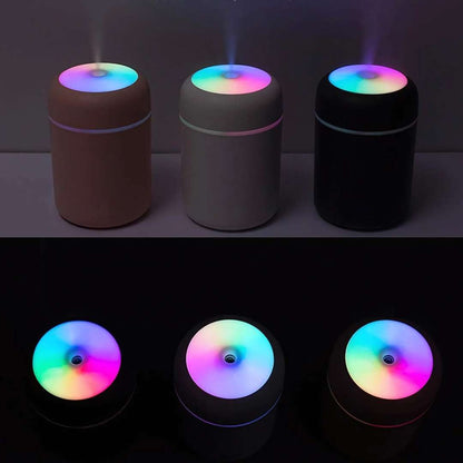 Compact Air Purifier Humidifier for Allergy Relief