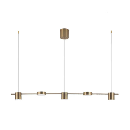 Sleek Metal Hanging Light - AuraDrum