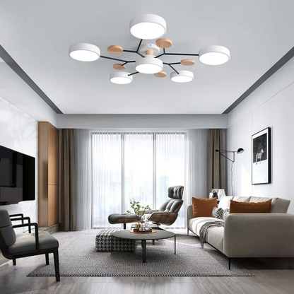 Contemporary Circular LED Ceiling Light