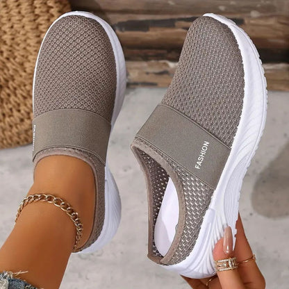 Airy Breathable Mesh Slip On Shoes