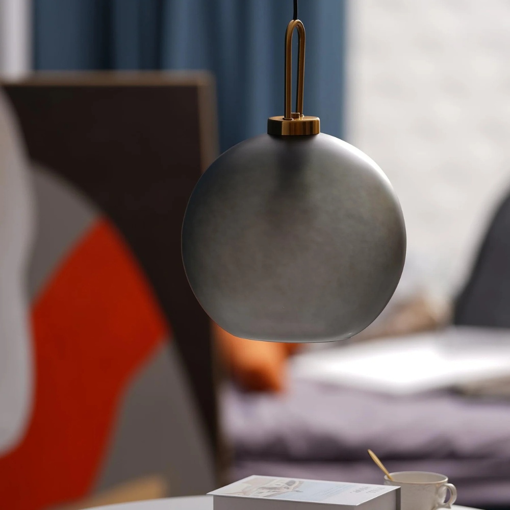 Stylish Glass Hanging Light for Home Dining Areas