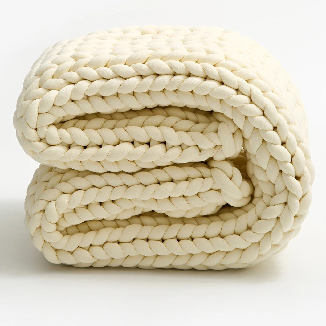 Plush Knit Weighted Blanket for Relaxation - Befez