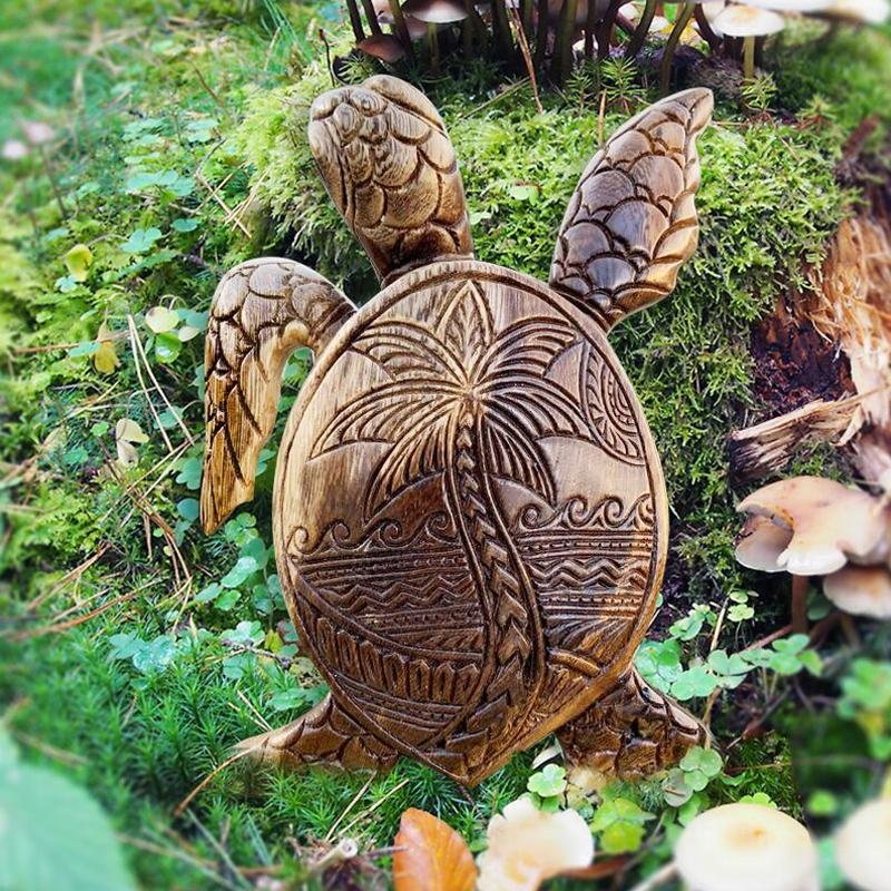 Ocean Turtle Decorative Figurine