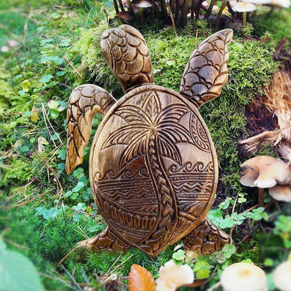 Ocean Turtle Decorative Figurine