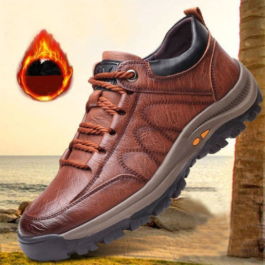 Comfortable Men's Orthopedic Leather Shoes - Befez