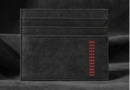 Spacious Foldable Leather Card Wallet