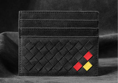 Spacious Foldable Leather Card Wallet