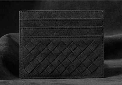 Spacious Foldable Leather Card Wallet