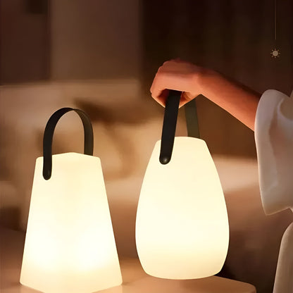 Compact Rechargeable LED Lamp with 16 Color Options