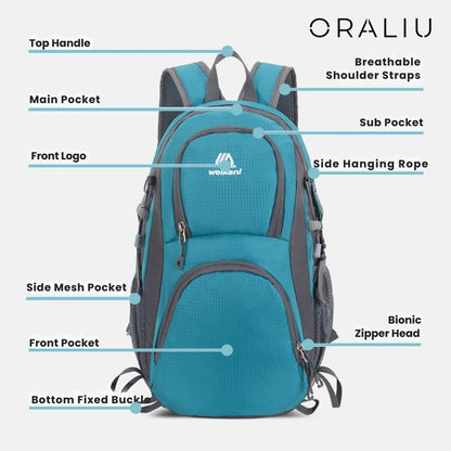 Befez | Lightweight Waterproof Hiking Backpack