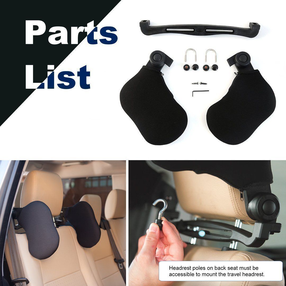 Comfortable Car Headrest For Kids And Adults