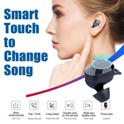 Waterproof Cordless Bluetooth Earbuds