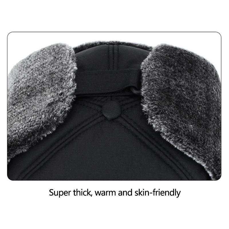 Thermal Insulated Beanie Hat with Face Mask
