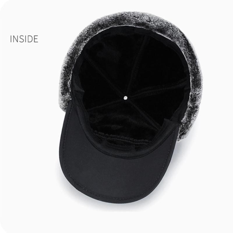 Thermal Insulated Beanie Hat with Face Mask