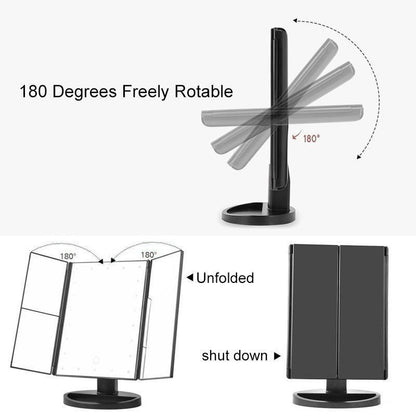 Bright 24 LED Makeup Mirror Vanity Light