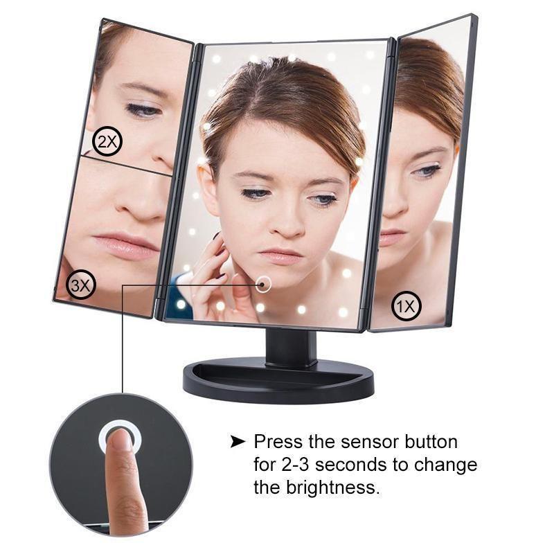 Bright 24 LED Makeup Mirror Vanity Light