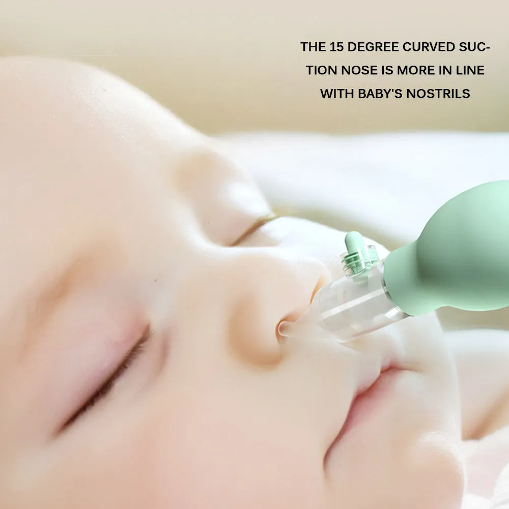 Baby Nasal Aspirator - Soft Silicone Nose Cleaner