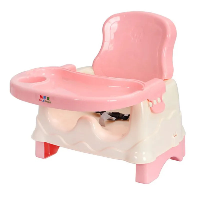 Versatile Baby Dining Chair with Tray & Harness