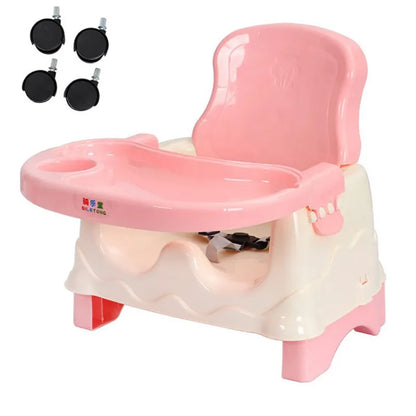 Versatile Baby Dining Chair with Tray & Harness