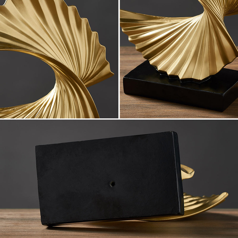 Beautiful Crescent Moon Decor Sculpture