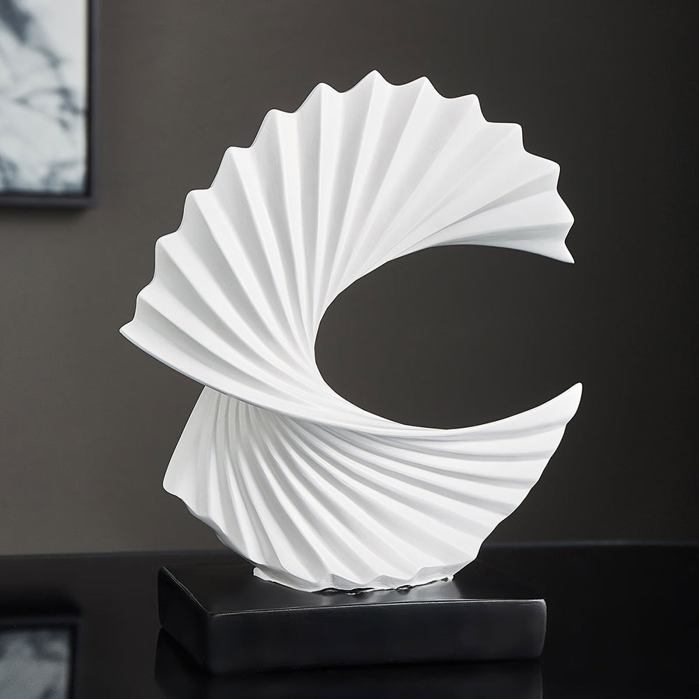 Beautiful Crescent Moon Decor Sculpture