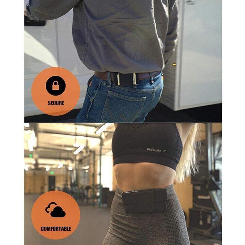 Slim Hidden Money Belt Wallet