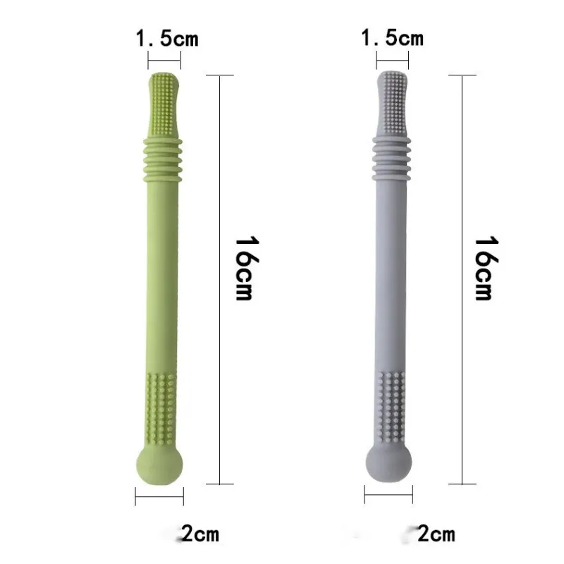 Soft Baby Teether Tubes Set