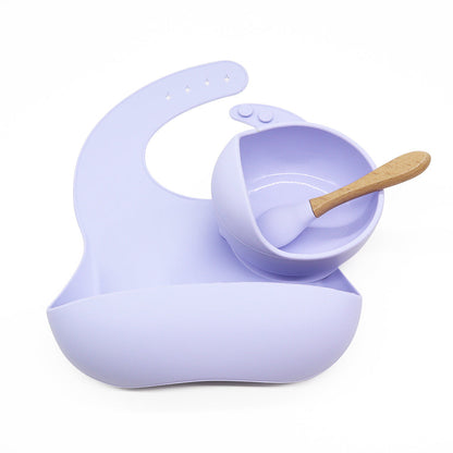 Soft Baby Silicone Feeding Set