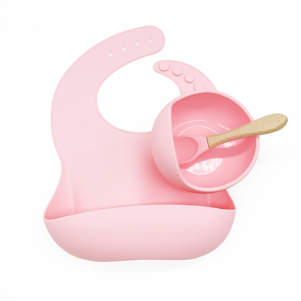 Soft Baby Silicone Feeding Set