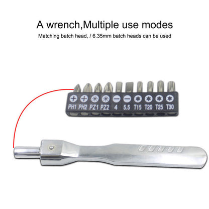 Complete Adjustable Ratchet Socket Tool Set