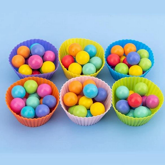 Fun Bead Counting Sorting Toy for Kids
