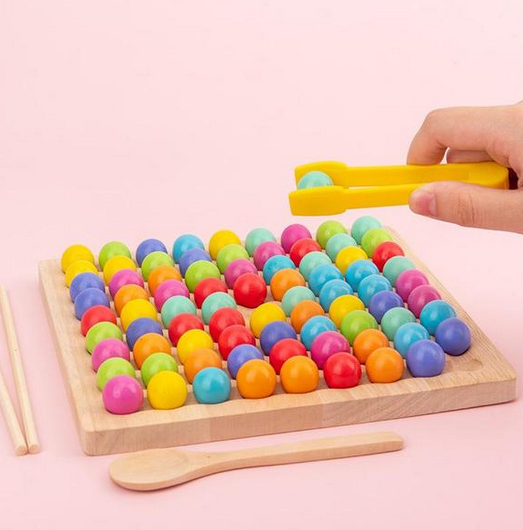 Fun Bead Counting Sorting Toy for Kids