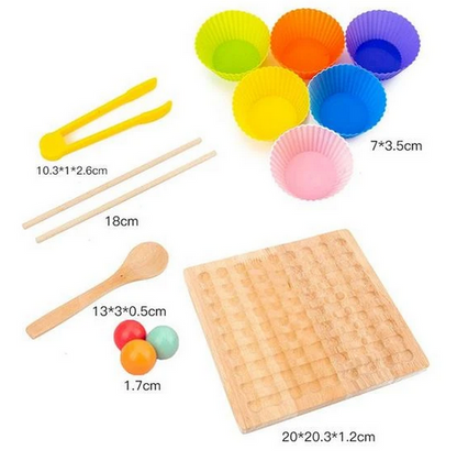 Fun Bead Counting Sorting Toy for Kids