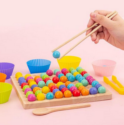 Fun Bead Counting Sorting Toy for Kids