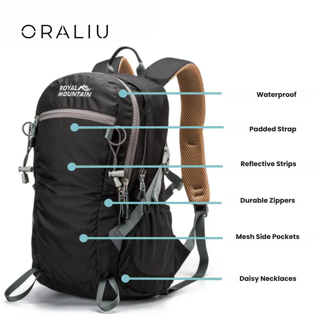 Waterproof Hiking Backpack 30L Lightweight Trekking Bag