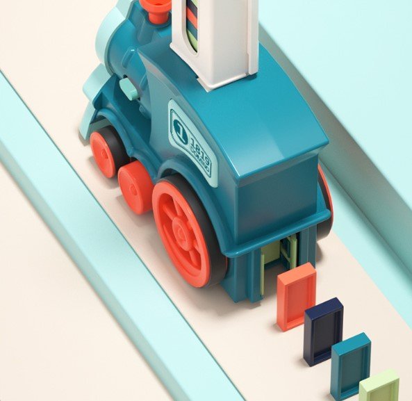 Fun Easy Automatic Domino Game Set