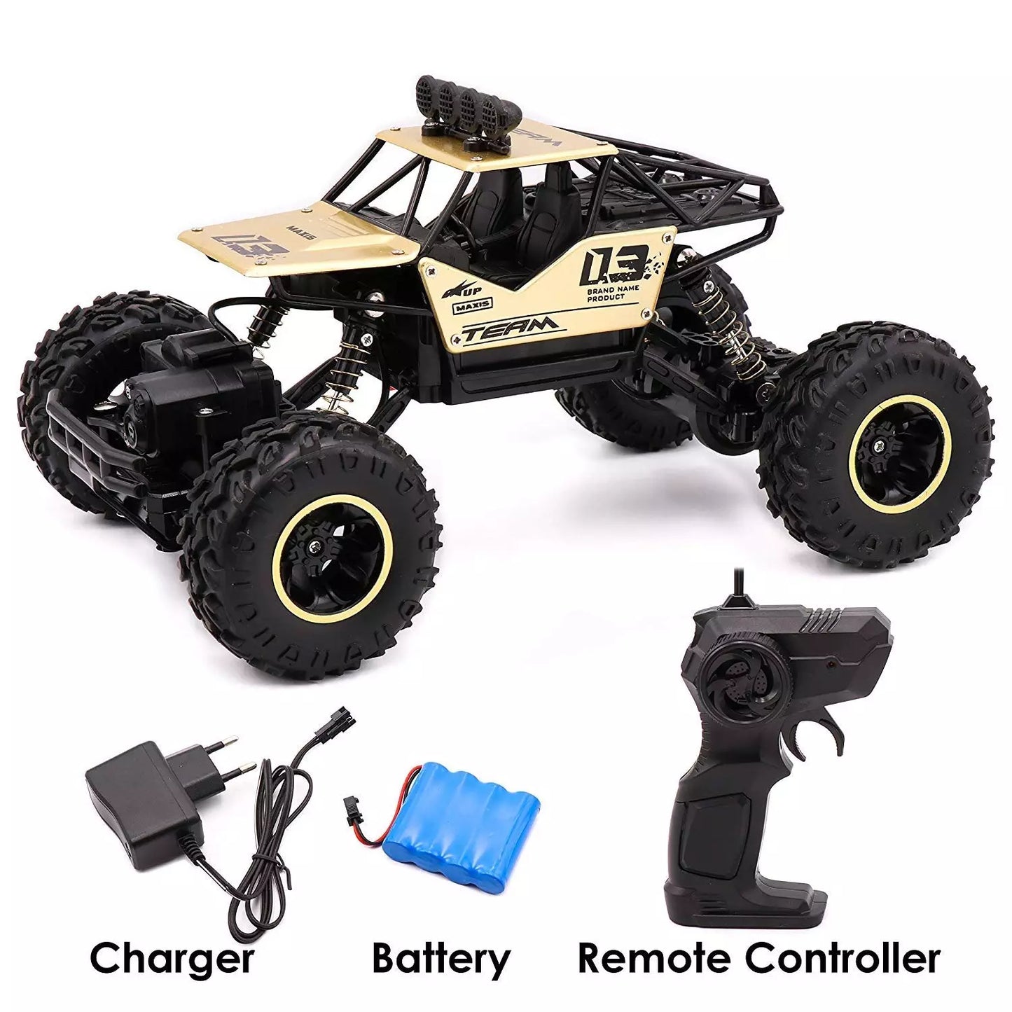 Befez | Tough 4WD RC Monster Truck | Off-Road Remote Control Vehicle