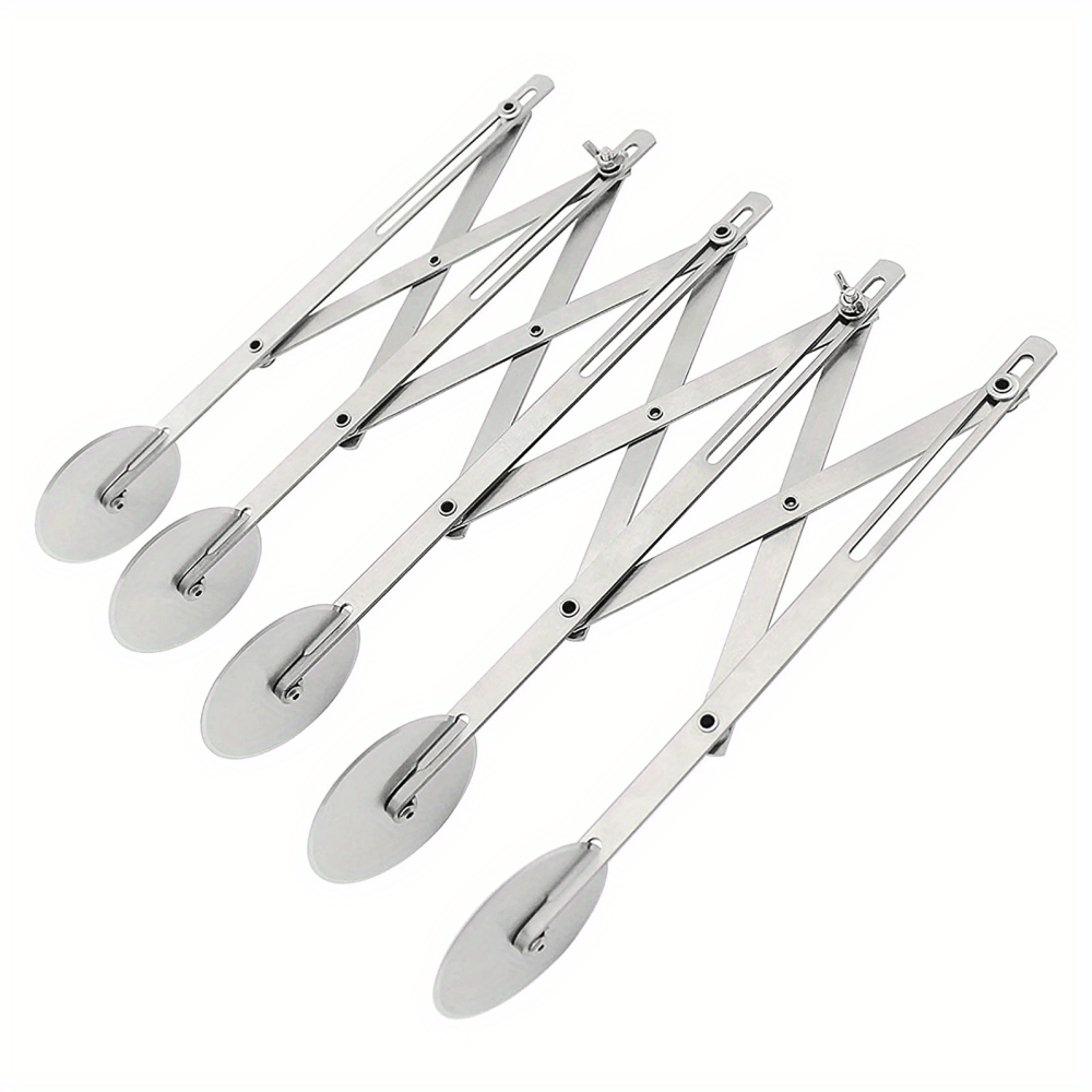 Easy 5 Wheel Pastry Dough Cutter with Handle