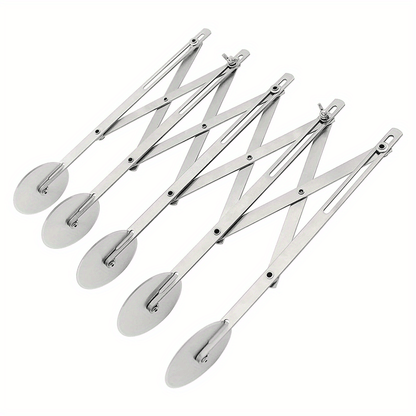 Easy 5 Wheel Pastry Dough Cutter with Handle