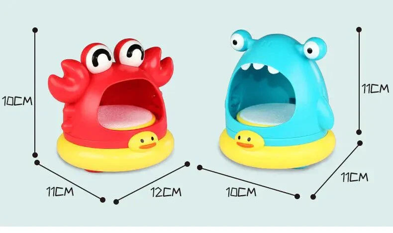 Fun Colorful Bubble Bath Toys