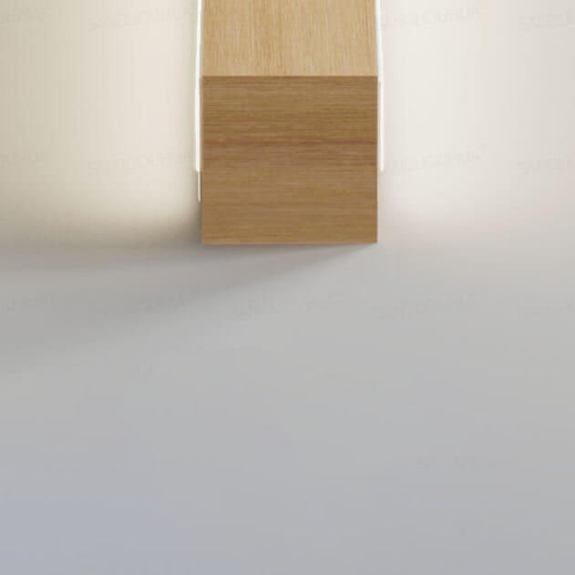 Natural Wooden Japanese LED Wall Lamp - Befez