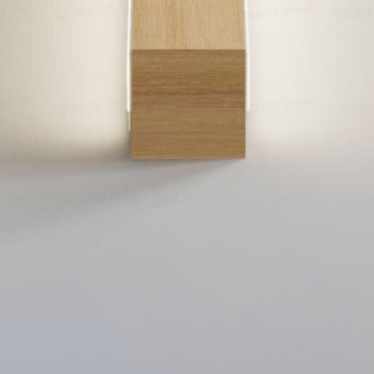 Natural Wooden Japanese LED Wall Lamp - Befez