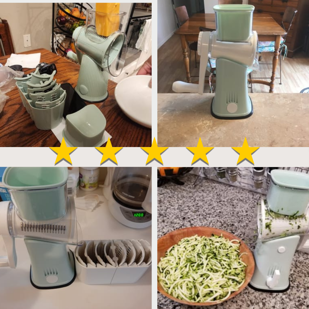 Multi Function Kitchen Food Grater Set