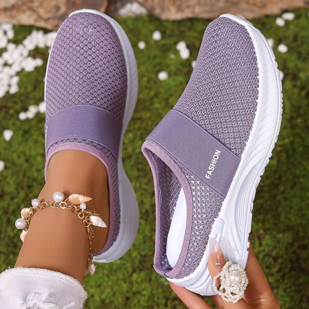 Airy Breathable Mesh Slip On Shoes