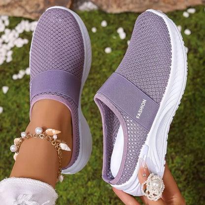 Airy Breathable Mesh Slip On Shoes